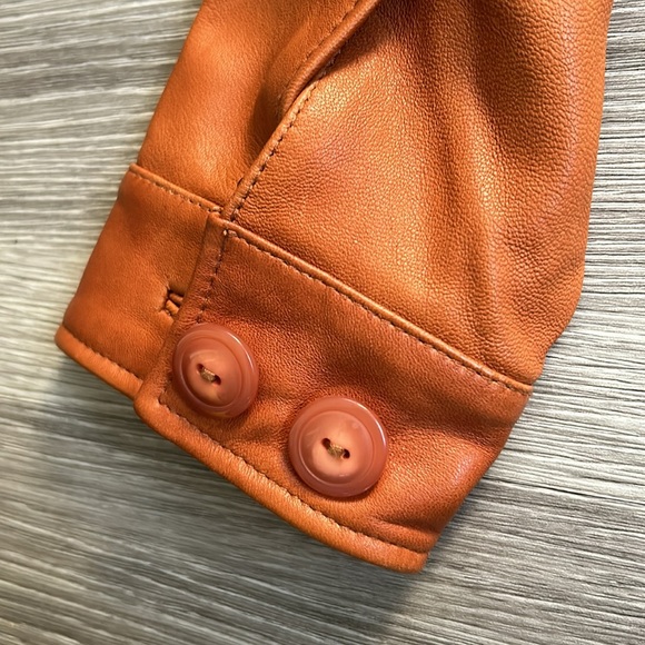 Vintage George 100% Leather Women’s Jacket - Picture 12 of 16